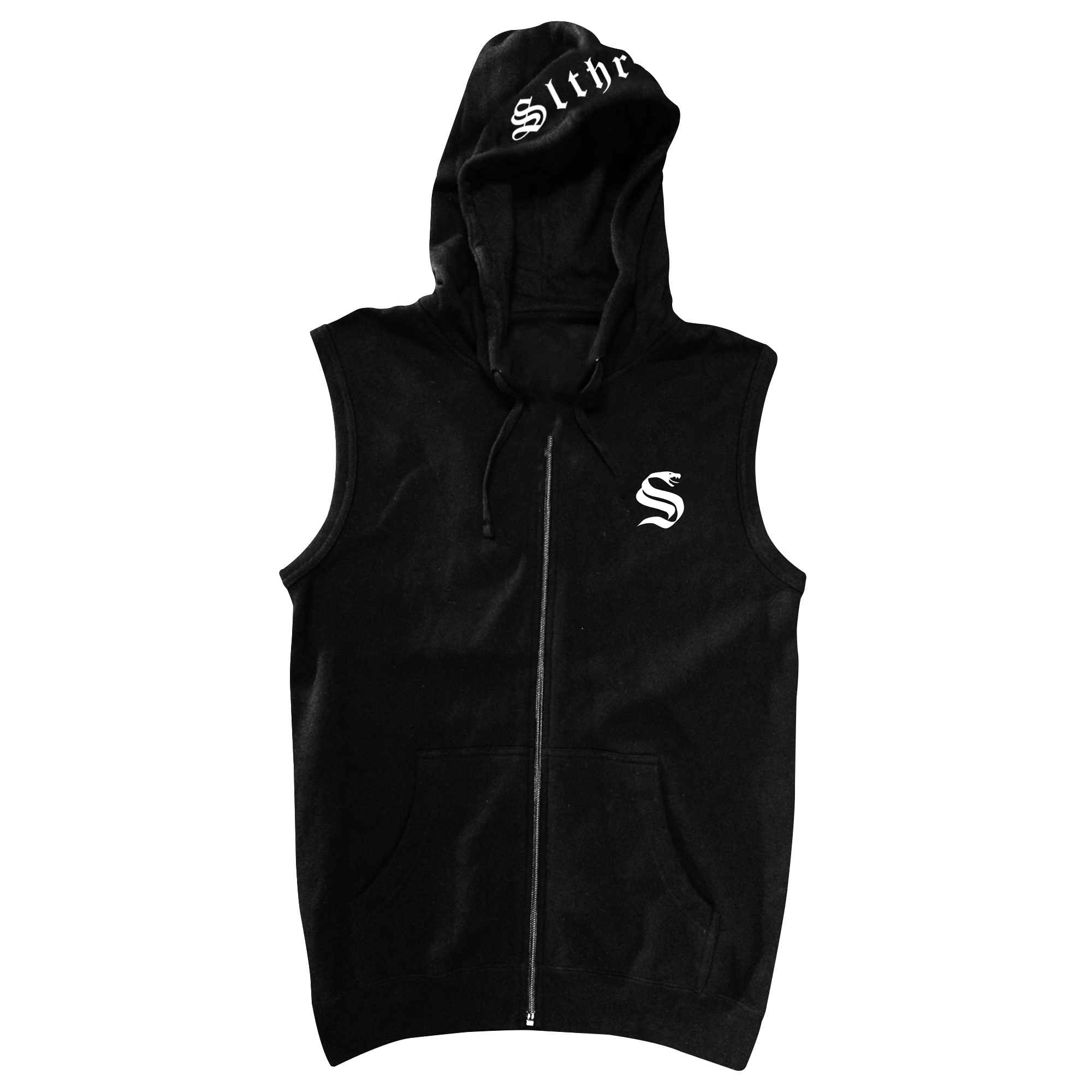 Viper Sleeveless Hoodie – SLTHR Viper Sleeveless Hoodie – SLTHR